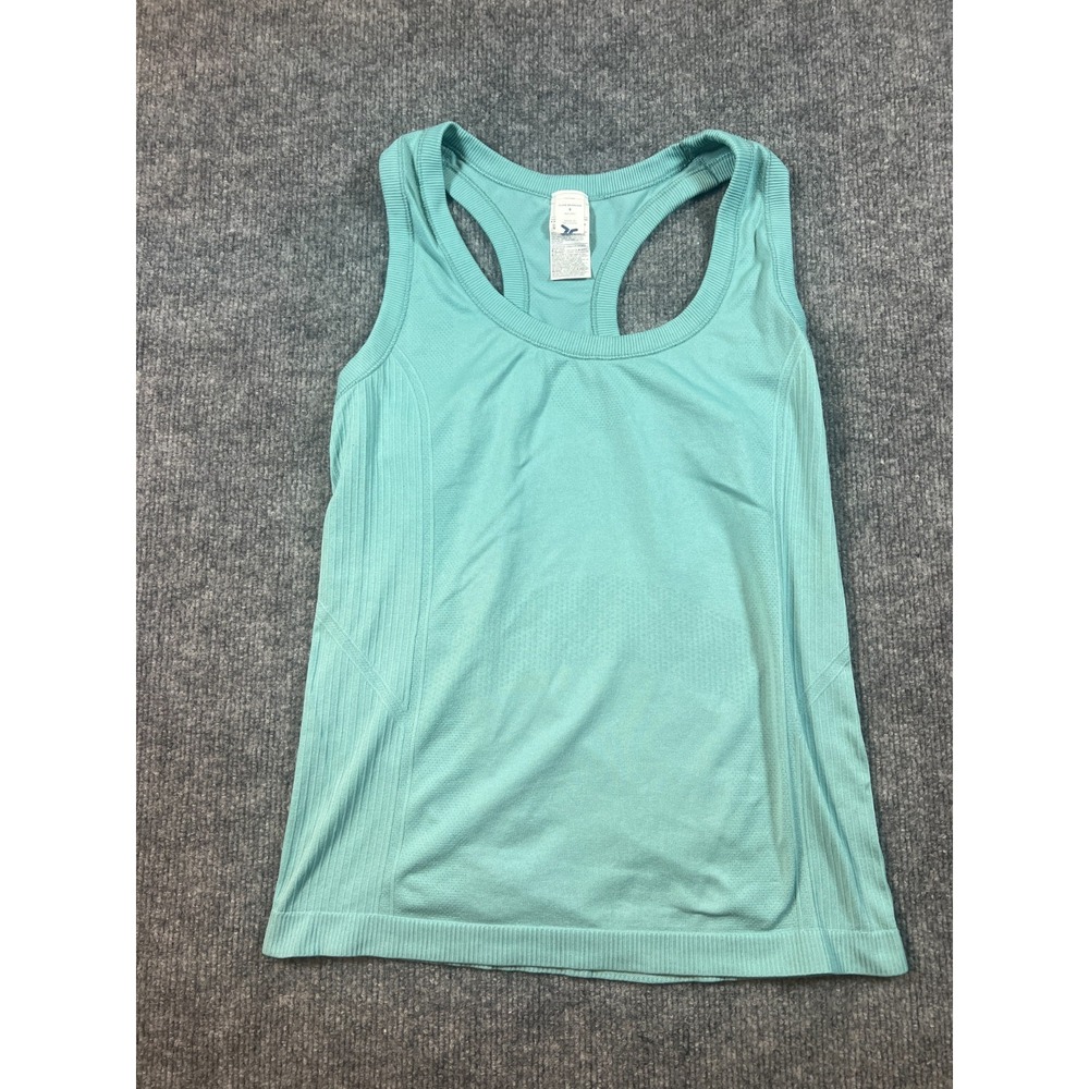 Old Navy Women's Fluid Seamless Tank Top Teal Size S